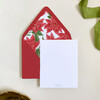 Poinsettia Folded Greeting Card Set - Paper Goods - 2