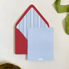 Poinsettia Wreath Folded Greeting Card Set - Paper Goods - 2