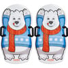 Polar Bear Single Rider Foam Sled - 2 Pack - Sleds - 1 - thumbnail