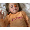 The Organic Embroidered Pullover Sweatshirt, Orange Burst Stuffed - Sweatshirts - 2