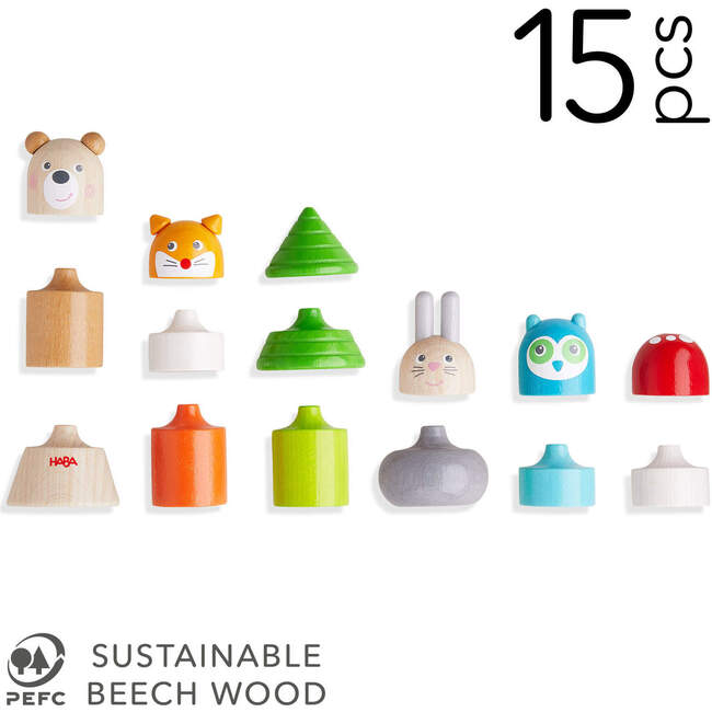 Stacking Toy Forest - Developmental Toys - 3