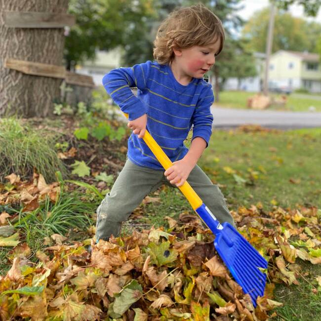 Children's Leaf Rake - Outdoor Games - 2