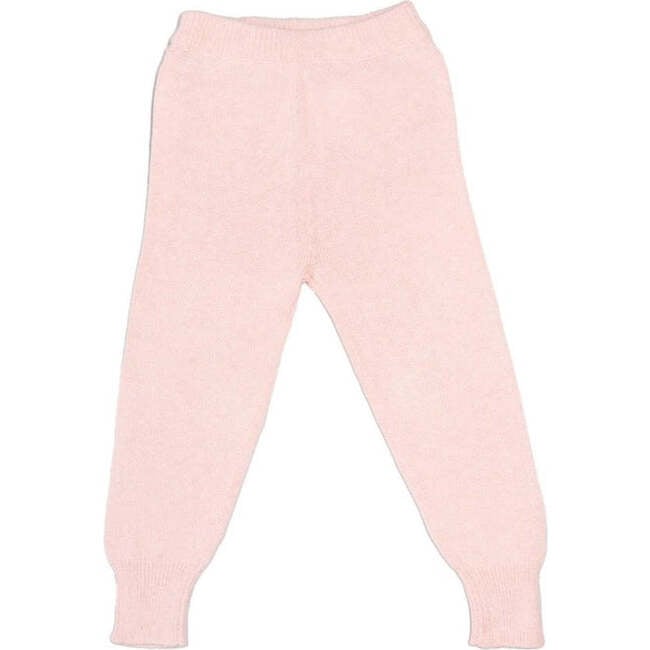 Ruffle Back Elastic Waist Jogger Pants, Blush - Pants - 5