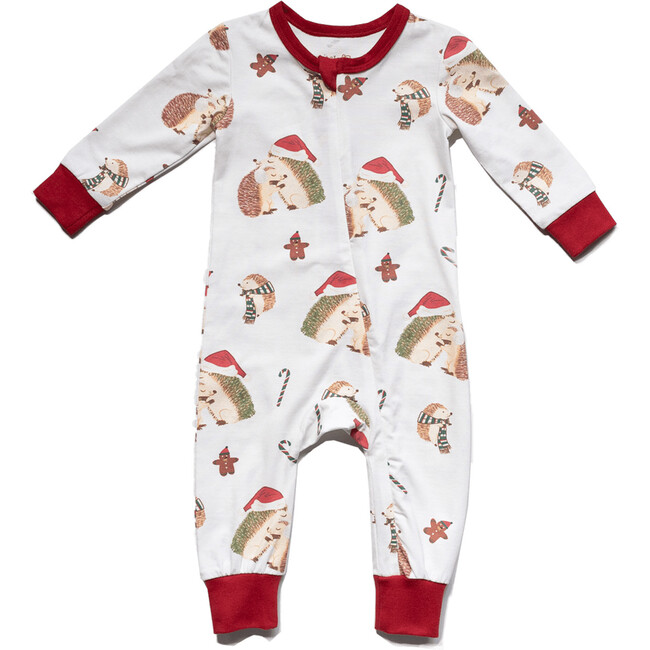 Parker Baby Holiday One Piece Zippy, Hedgehogs