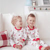 Emerson Kids 2 Piece Holiday Pajamas, Hedgehogs - Pajamas - 3