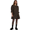 Women's Lordus Dress, Black Block - Dresses - 1 - thumbnail