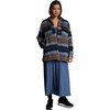 Johanna Jacket, Ebony Plaid - Jackets - 1 - thumbnail