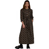 Cassie Dress, Black Block - Dresses - 1 - thumbnail