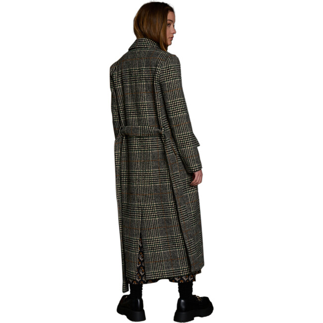 Women's Maggie Coat, Raven Plaid - Jackets - 2