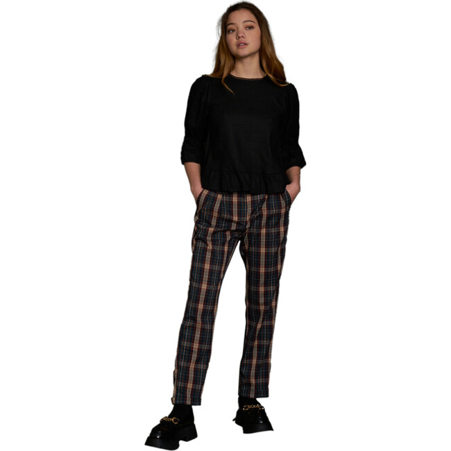 Women's Marlon Pant, Menswear Plaid - Pants - 4