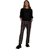 Women's Marlon Pant, Menswear Plaid - Pants - 4