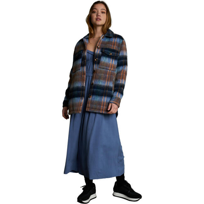 Johanna Jacket, Ebony Plaid - Jackets - 3