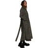 Women's Maggie Coat, Raven Plaid - Jackets - 6