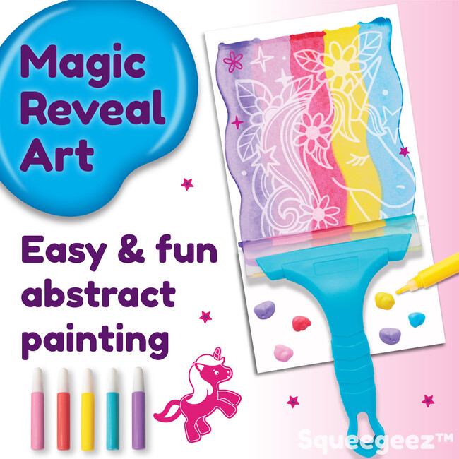 Squeegeez Magic Reveal Art Unicorn - Activities - 2