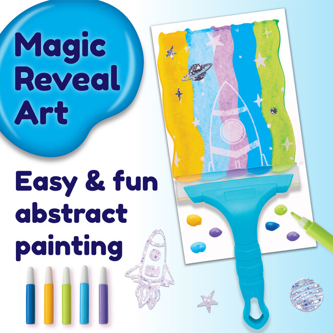 Squeegeez Magic Reveal Art Outer Space - Activities - 2