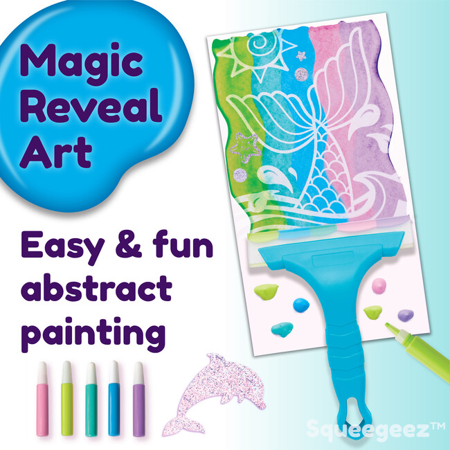 Squeegeez Magic Reveal Art Mermaid - Activities - 2