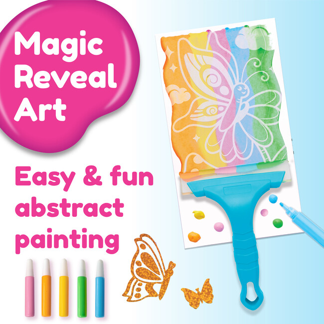 Squeegeez Magic Reveal Art Butterfly - Activities - 2