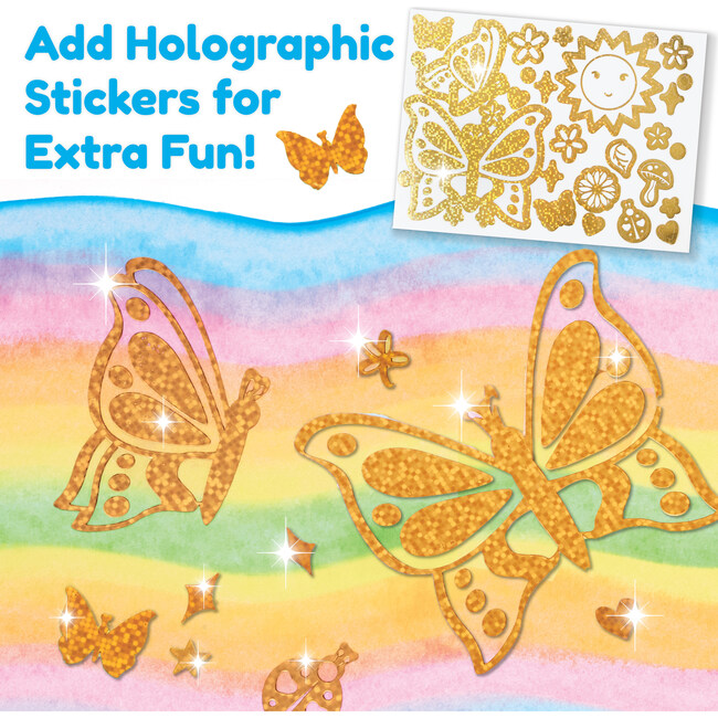 Squeegeez Magic Reveal Art Butterfly - Activities - 6