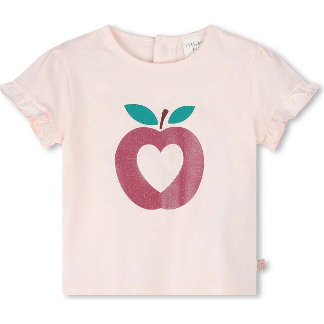 Apple Graphic T-Shirt, Ivory