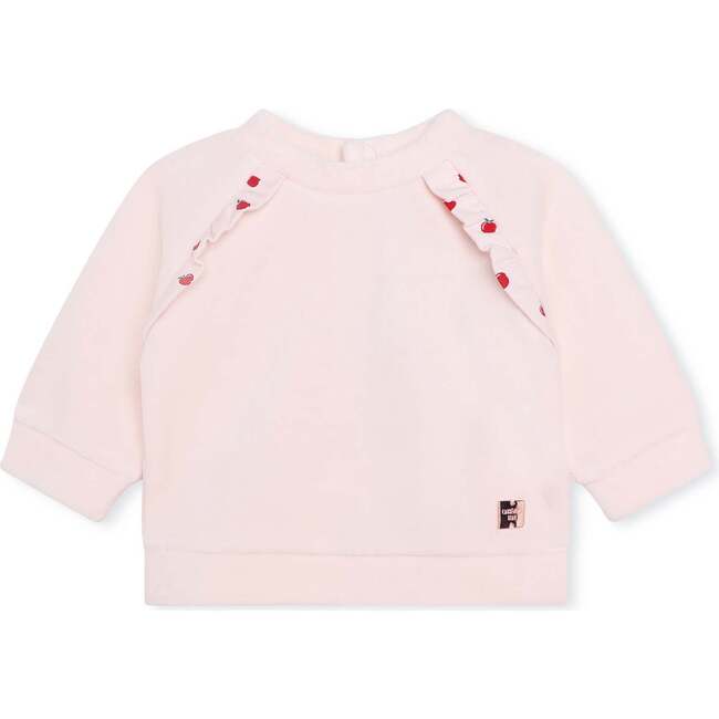 Cherry Ruffle Outfit, Pink - Mixed Apparel Set - 4