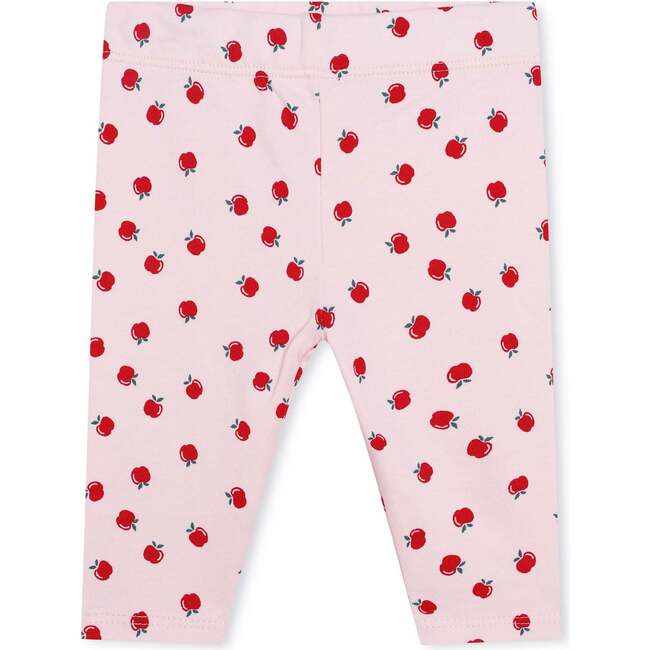 Cherry Ruffle Outfit, Pink - Mixed Apparel Set - 5