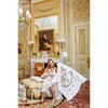 Trio Carre 100 x 100 cm Blanket Set, Rocking Horse, Hot Air Balloons & Carousel Blue - Swaddles - 4