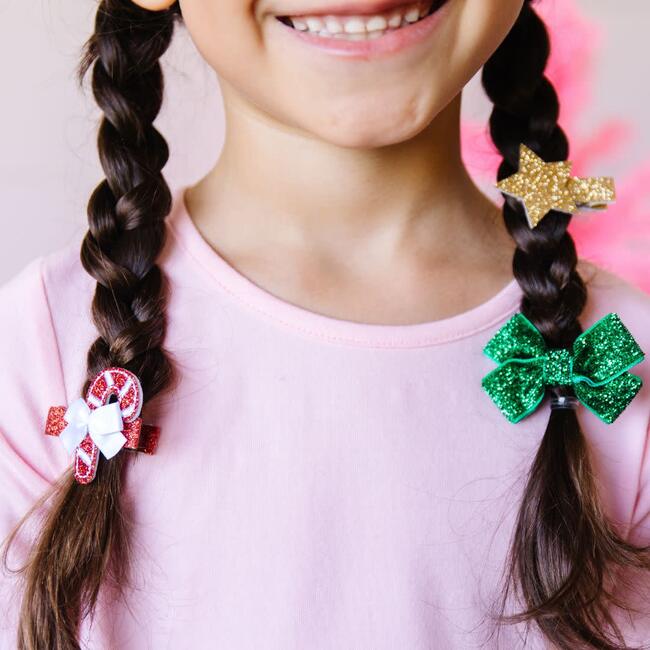 Christmas Clip Set, Multicolor - Hair Accessories - 2