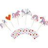 Love is Magical Unicorn Cupcake toppers - Decorations - 1 - thumbnail