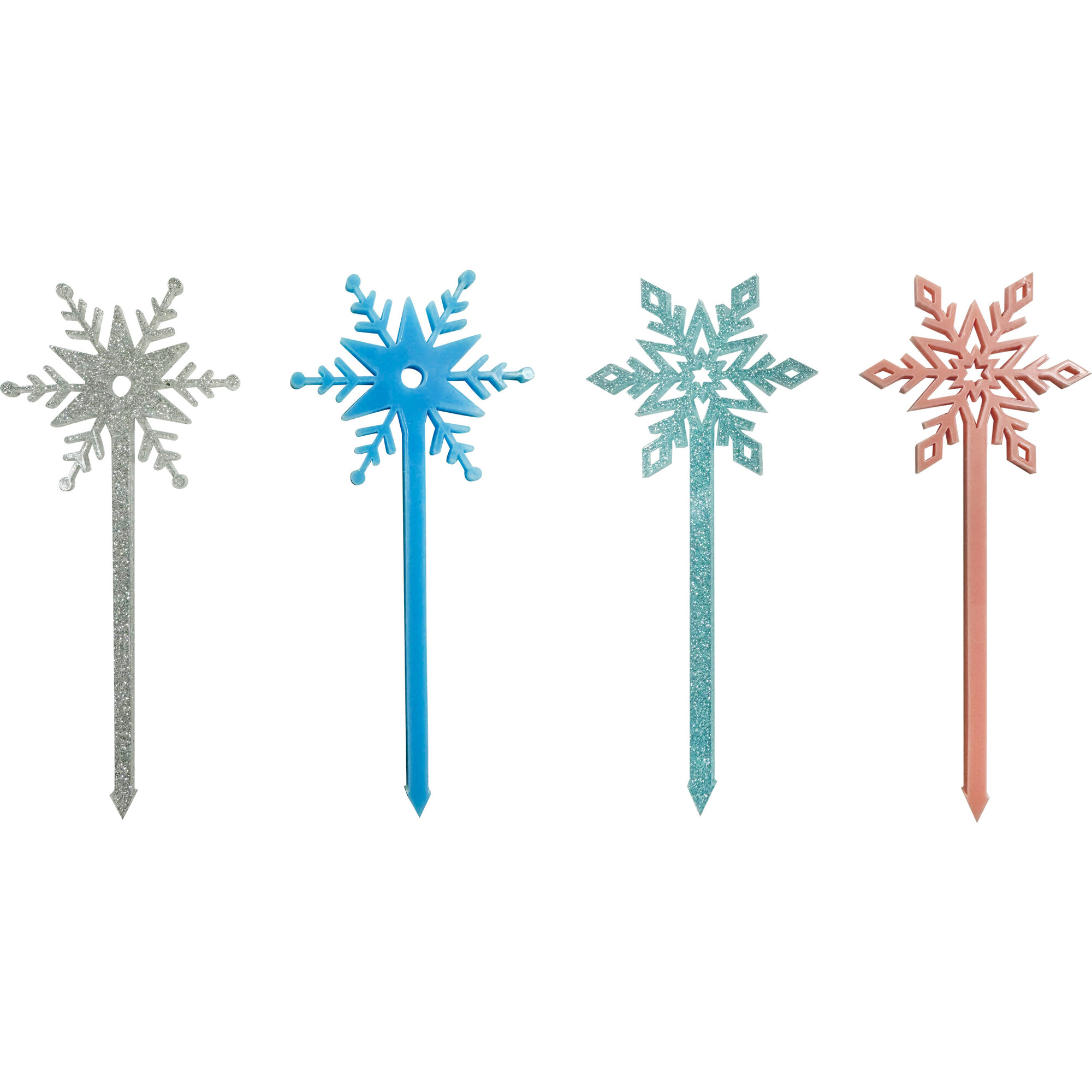 Snow Day Acrylic Picks - Decorations - 1