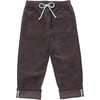 Bowie Pant, Charcoal Corduroy - Pants - 1 - thumbnail