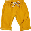 Bowie Baby Pant, Mustard Corduroy - Pants - 1 - thumbnail