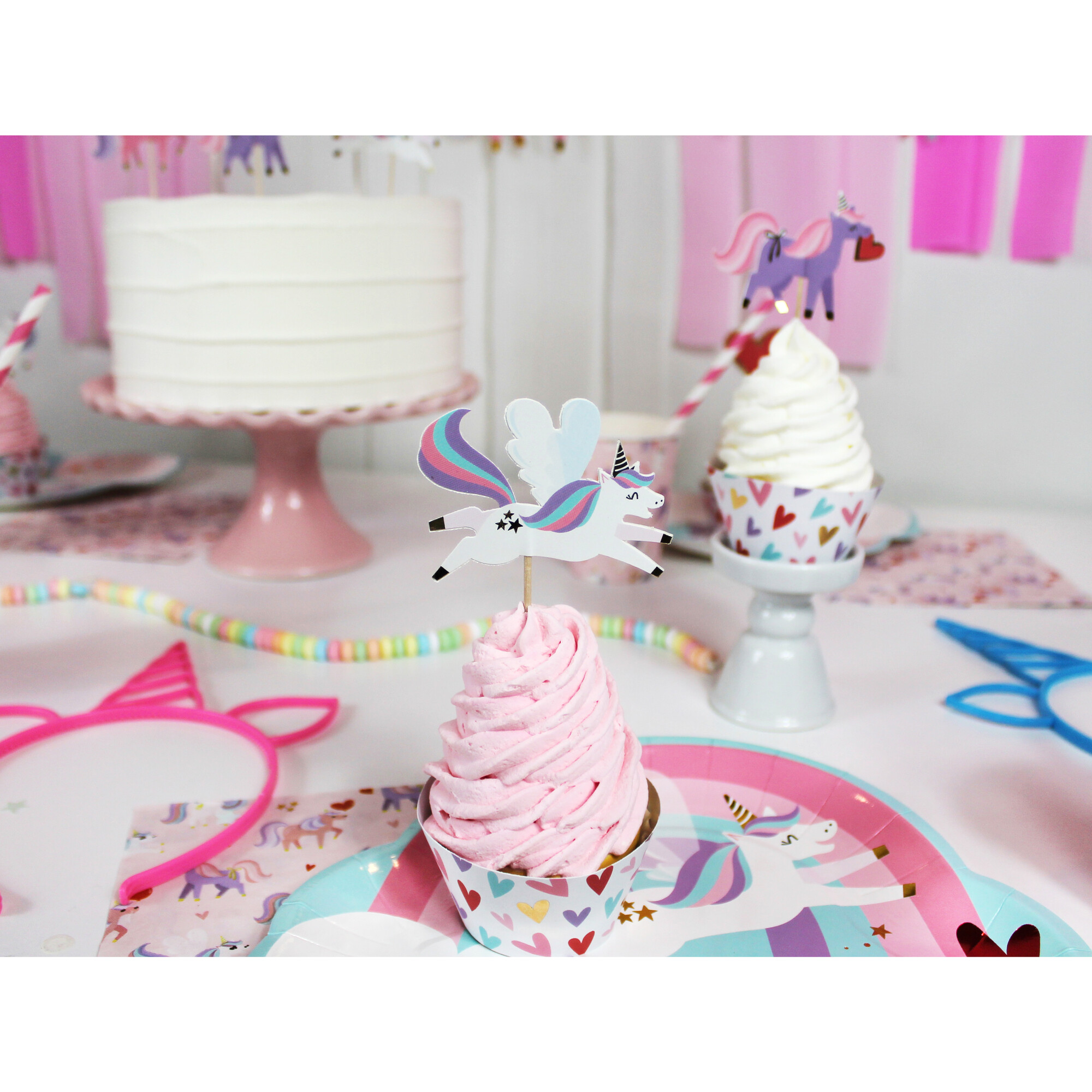 Love is Magical Unicorn Custom Cake Topper – Merrilulu