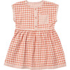 Bianca Dress, Melon Stripe - Dresses - 1 - thumbnail