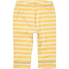 Andy Baby Legging, Yellow Stripe - Leggings - 1 - thumbnail