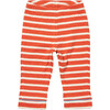 Andy Baby Legging, Red Stripe - Leggings - 1 - thumbnail