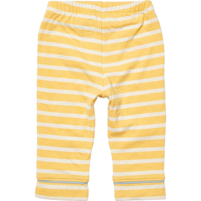 Andy Baby Legging, Yellow Stripe - Leggings - 2