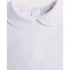Peter Pan Collar Bodysuit, White - Onesies - 3