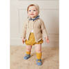 Cable Knit Button Cardigan, Cream - Cardigans - 2
