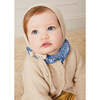 Cable Knit Button Cardigan, Cream - Cardigans - 3