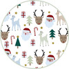 Santa and Friends Bamboo Pet Bow Tie - Dog Bandanas & Neckties - 3