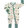Coastal Christmas Bamboo Convertible Baby Pajama - Pajamas - 1 - thumbnail