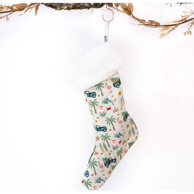 Coastal Christmas Bamboo Stocking - Stockings - 2