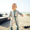 Coastal Christmas Bamboo Convertible Baby Pajama - Pajamas - 3