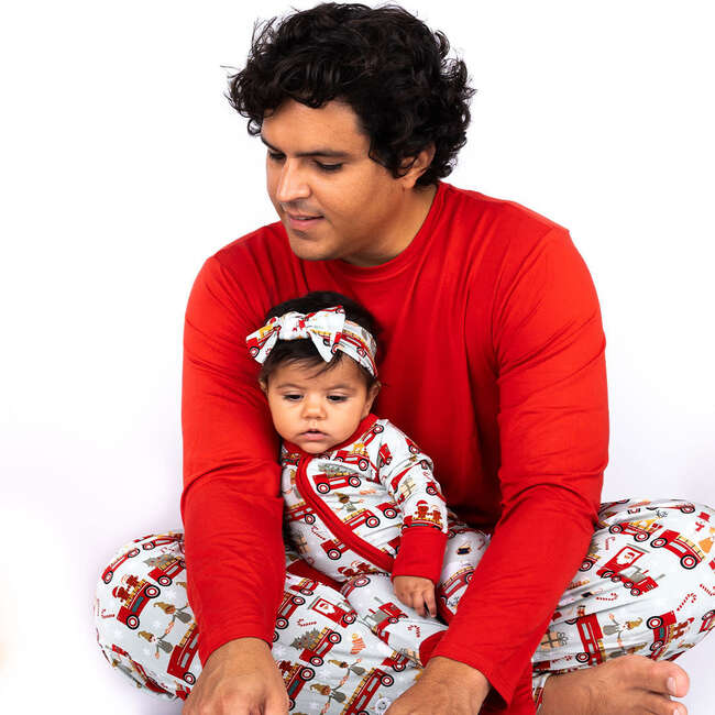 Christmas Train Bamboo Baby Headband - Headbands - 3
