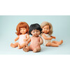 Colourful Edition Collection - Baby Doll Hispanic Girl 15” (salmon rompers) - Dolls - 8