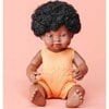 Colourful Edition Collection - Baby Doll African Girl 15" (melon rompers) - Dolls - 7