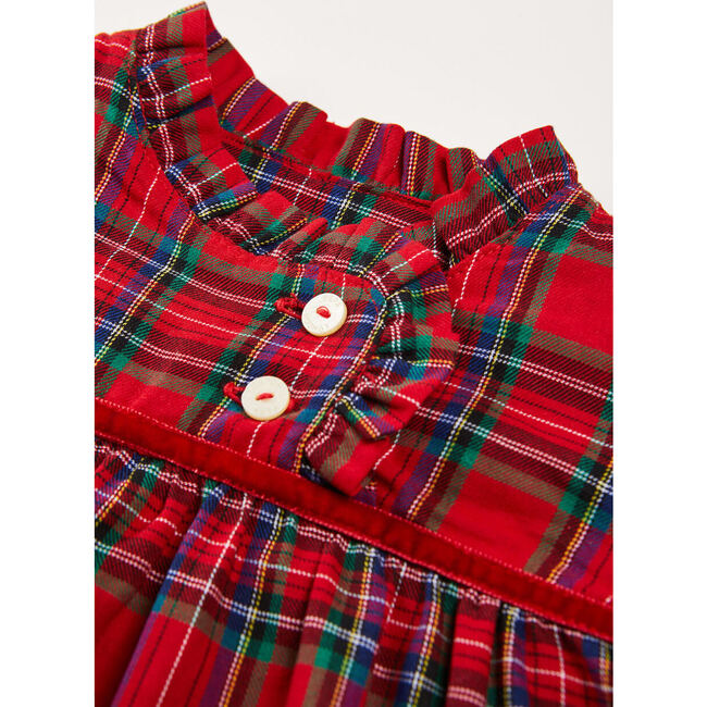 Tartan Nightdress, Red - Pajamas - 5
