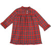 Tartan Nightdress, Red - Pajamas - 1 - thumbnail