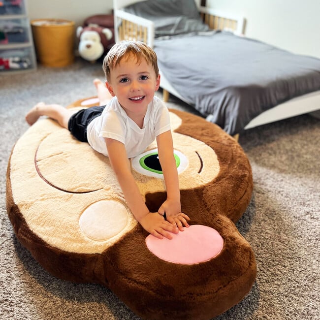 Comfy Monkey Fluffy Floor Cushion - Playmats - 5