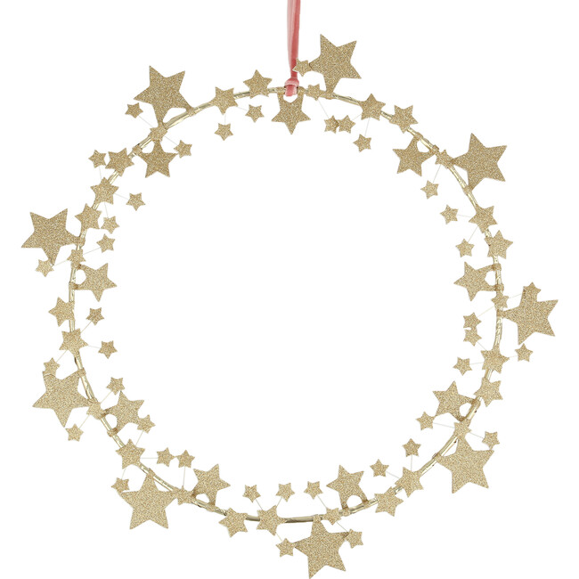 Sparkly Star Wreath